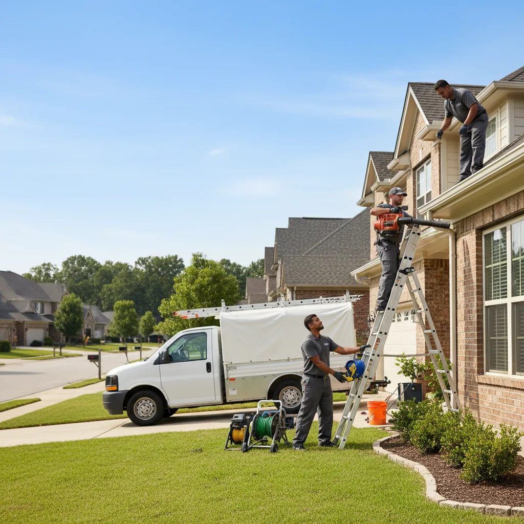 Home Gutter Service in Hettick, IL near me